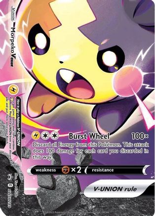 Morpeko V-Union (SWSH289) [Sword & Shield: Black Star Promos] | Shuffle n Cut Hobbies & Games