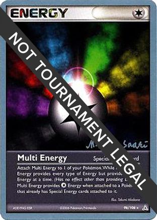 Multi Energy (96/110) (Suns & Moons - Miska Saari) [World Championships 2006] | Shuffle n Cut Hobbies & Games