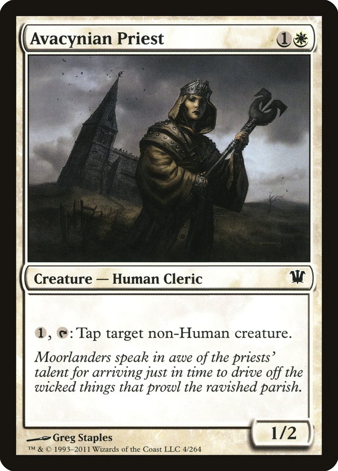 Avacynian Priest [Innistrad] | Shuffle n Cut Hobbies & Games