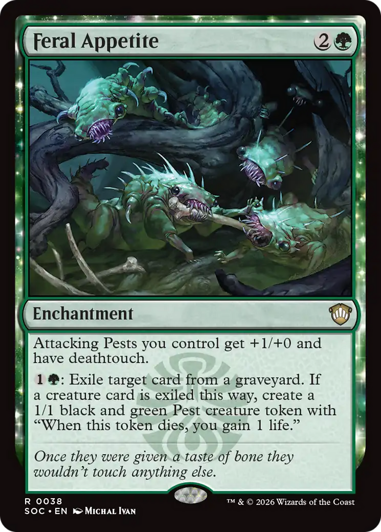 Feral Appetite [Secrets of Strixhaven Commander] | Shuffle n Cut Hobbies & Games