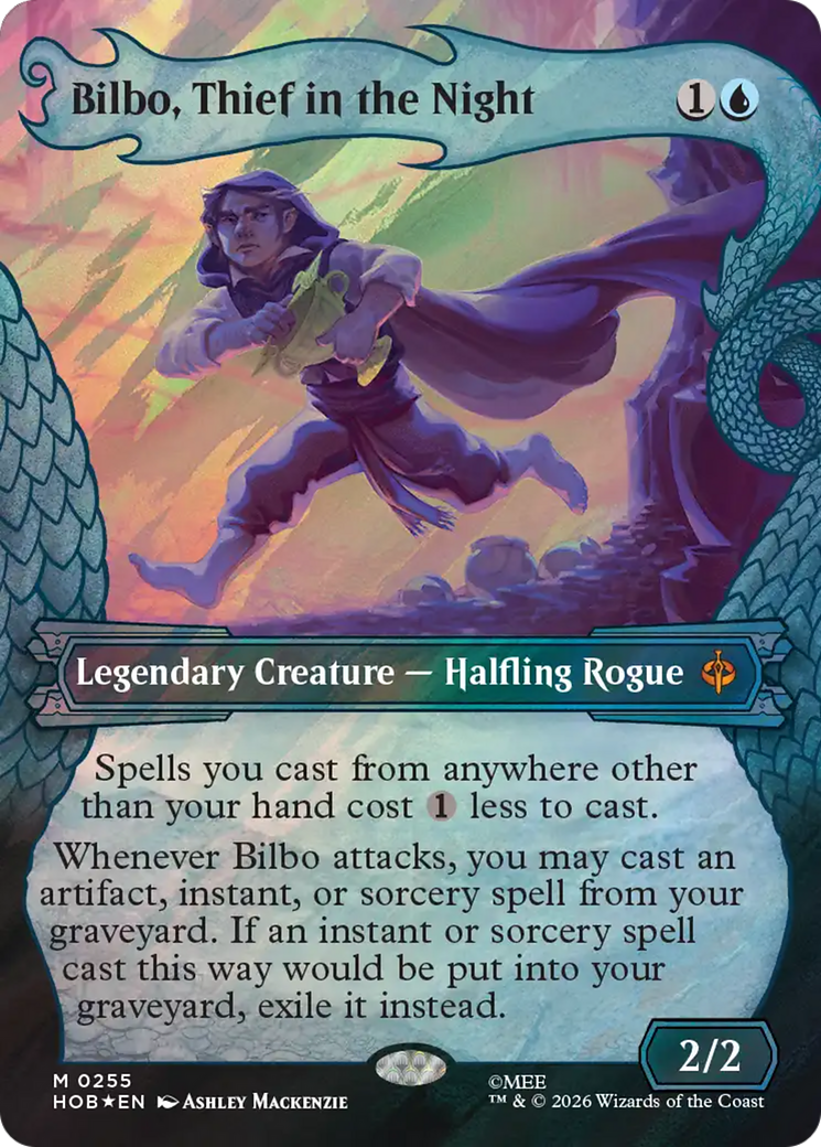Bilbo, Thief in the Night (Showcase) (Surge Foil) [The Hobbit] | Shuffle n Cut Hobbies & Games