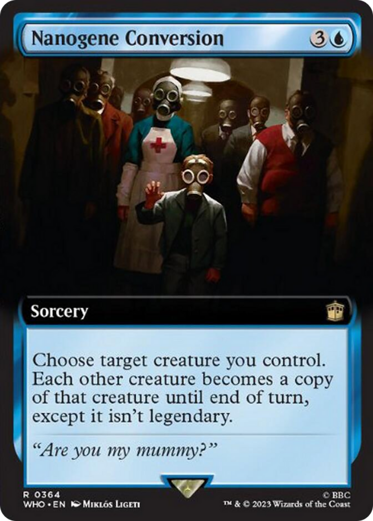 Nanogene Conversion (Extended Art) [Doctor Who] | Shuffle n Cut Hobbies & Games
