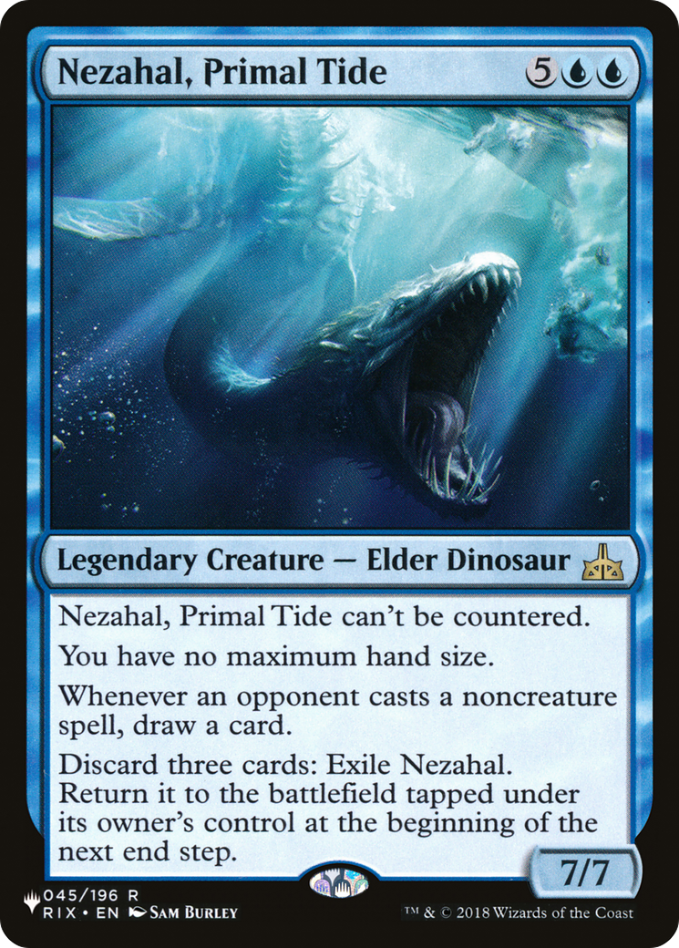 Nezahal, Primal Tide [The List] | Shuffle n Cut Hobbies & Games