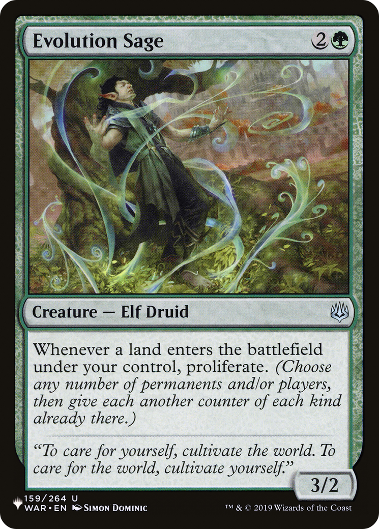 Evolution Sage [The List] | Shuffle n Cut Hobbies & Games