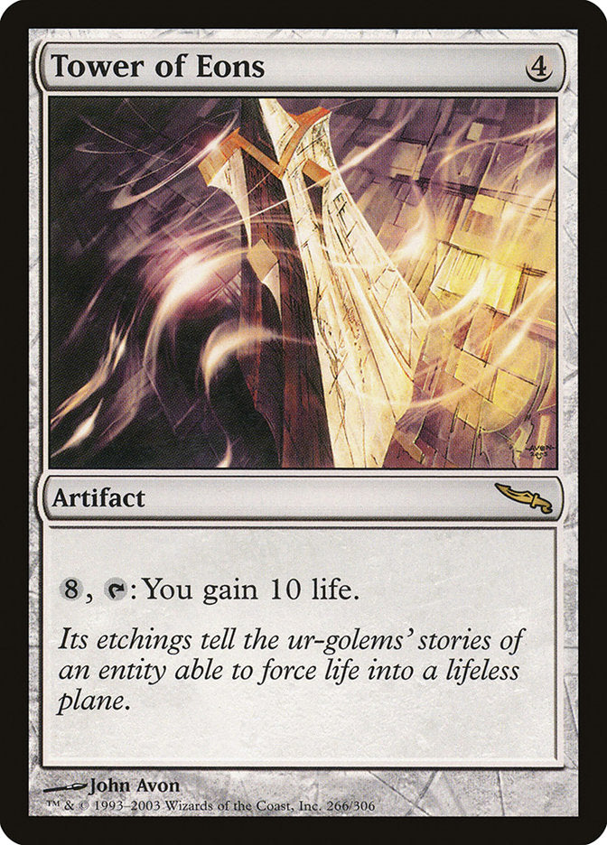 Tower of Eons [Mirrodin] | Shuffle n Cut Hobbies & Games