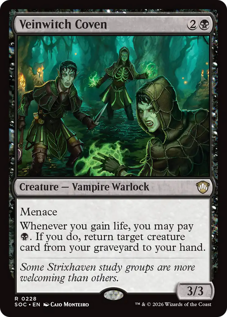 Veinwitch Coven [Secrets of Strixhaven Commander] | Shuffle n Cut Hobbies & Games