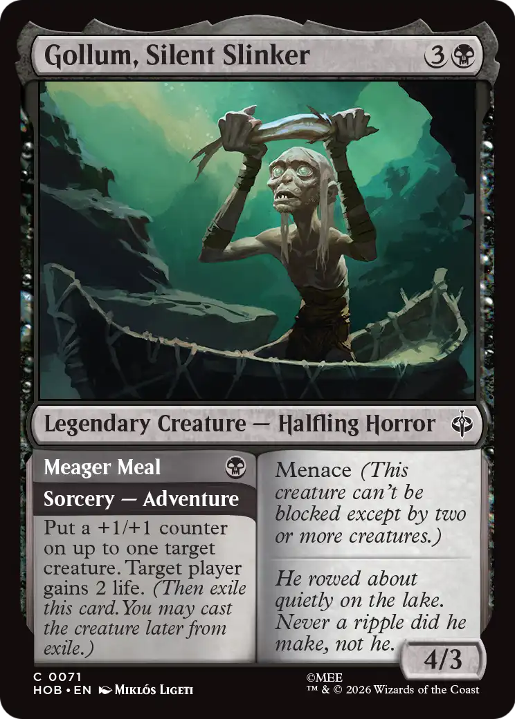 Gollum, Silent Slinker [The Hobbit] | Shuffle n Cut Hobbies & Games