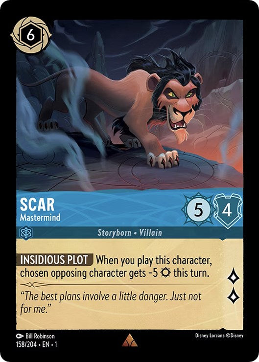 Scar - Mastermind (158/204) [The First Chapter] | Shuffle n Cut Hobbies & Games