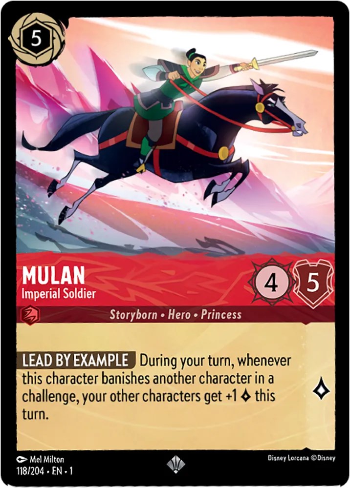 Mulan - Imperial Soldier (Oversized) (118/204) [The First Chapter] | Shuffle n Cut Hobbies & Games