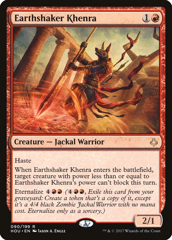 Earthshaker Khenra [Hour of Devastation] | Shuffle n Cut Hobbies & Games