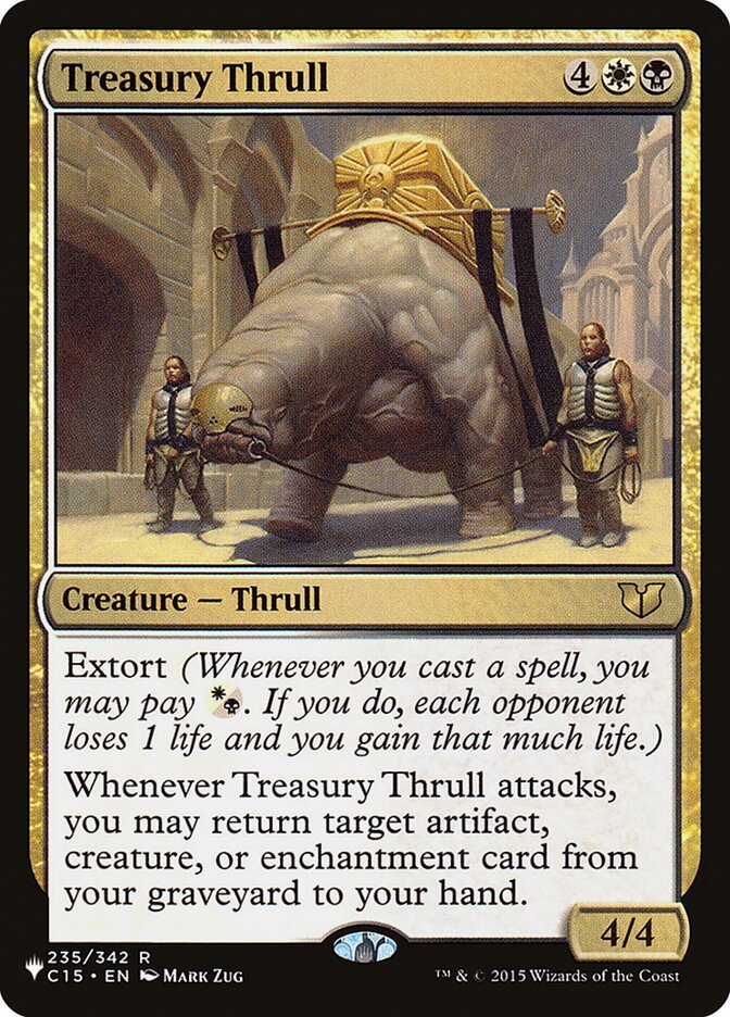 Treasury Thrull [The List] | Shuffle n Cut Hobbies & Games