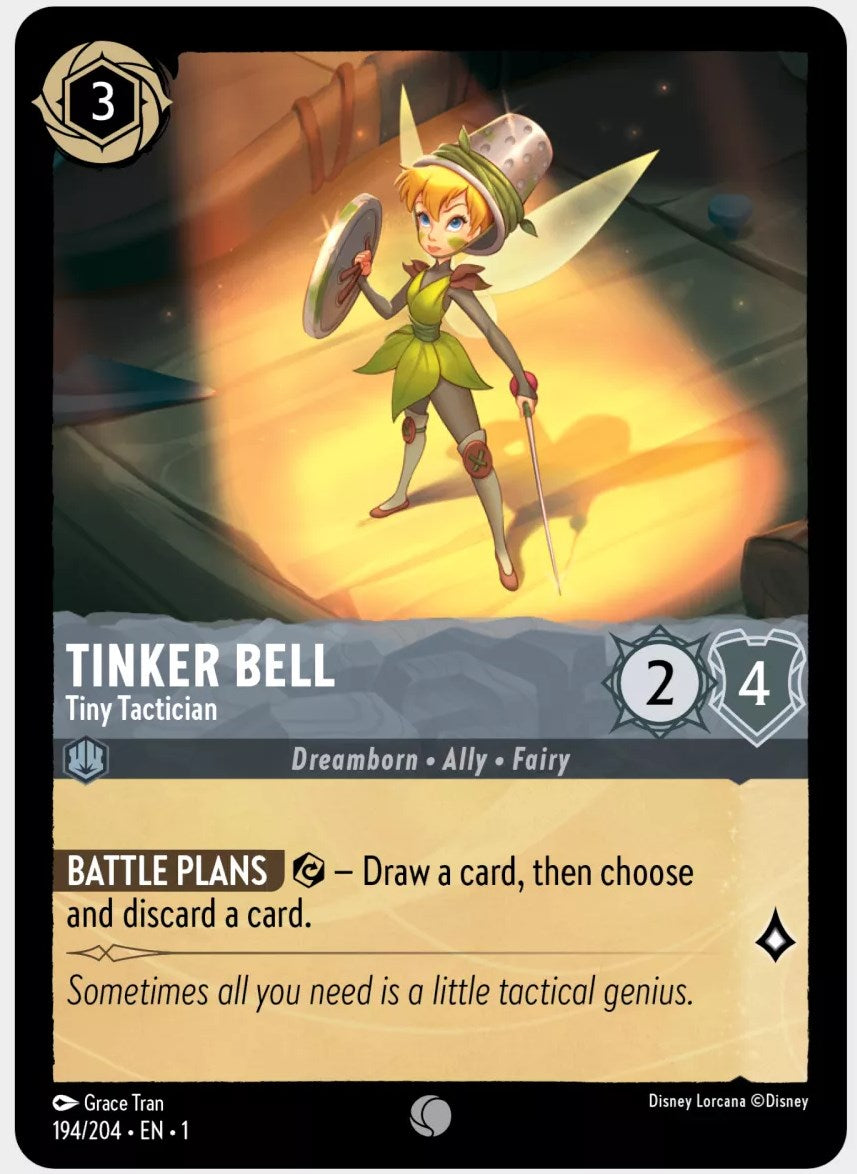 Tinker Bell - Tiny Tactician (194/204) [The First Chapter] | Shuffle n Cut Hobbies & Games