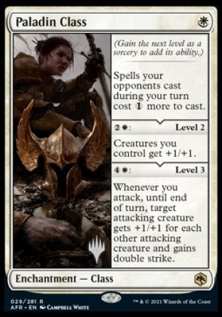 Paladin Class (Promo Pack) [Dungeons & Dragons: Adventures in the Forgotten Realms Promos] | Shuffle n Cut Hobbies & Games