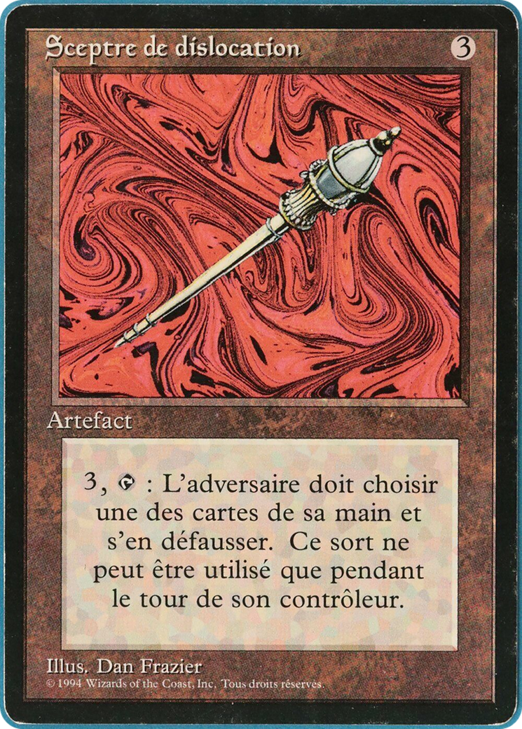 Disrupting Scepter [Foreign Black Border] | Shuffle n Cut Hobbies & Games
