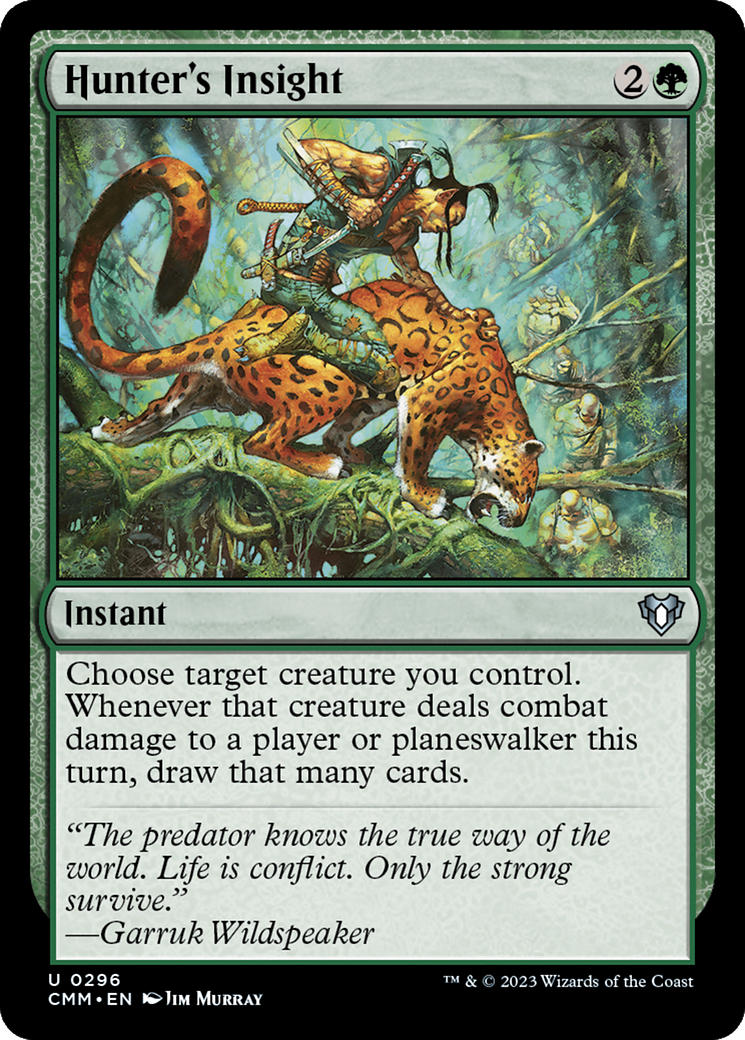 Hunter's Insight [Commander Masters] | Shuffle n Cut Hobbies & Games