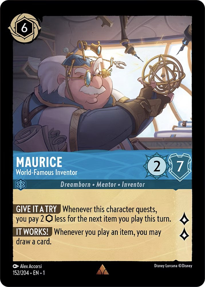Maurice - World-Famous Inventor (152/204) [The First Chapter] | Shuffle n Cut Hobbies & Games