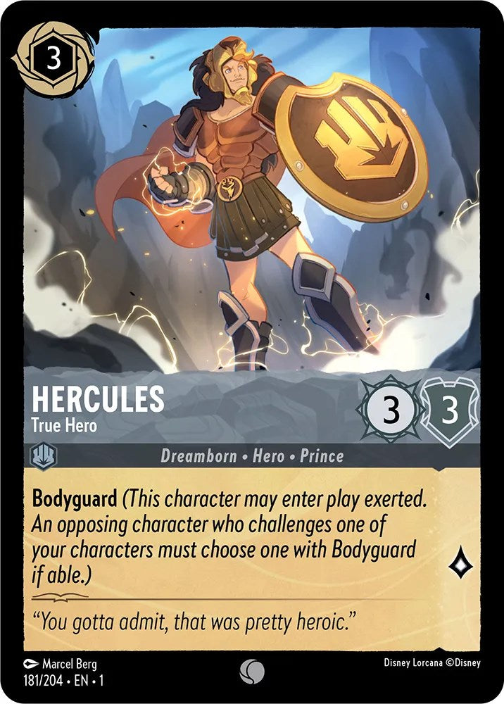 Hercules - True Hero (181/204) [The First Chapter] | Shuffle n Cut Hobbies & Games