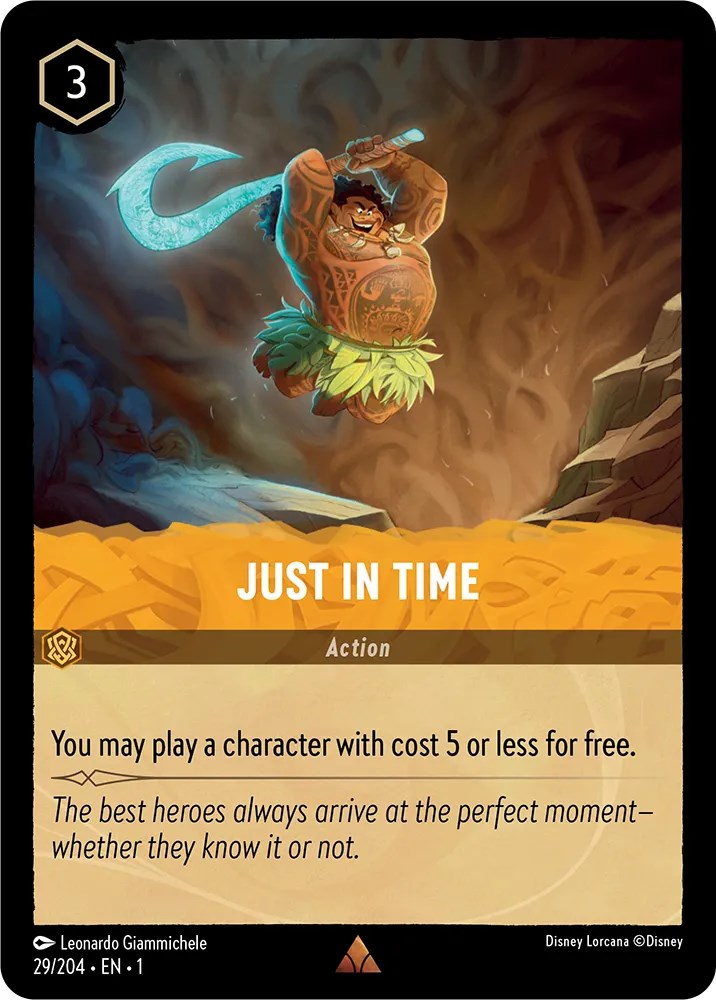 Just in Time (29/204) [The First Chapter] | Shuffle n Cut Hobbies & Games