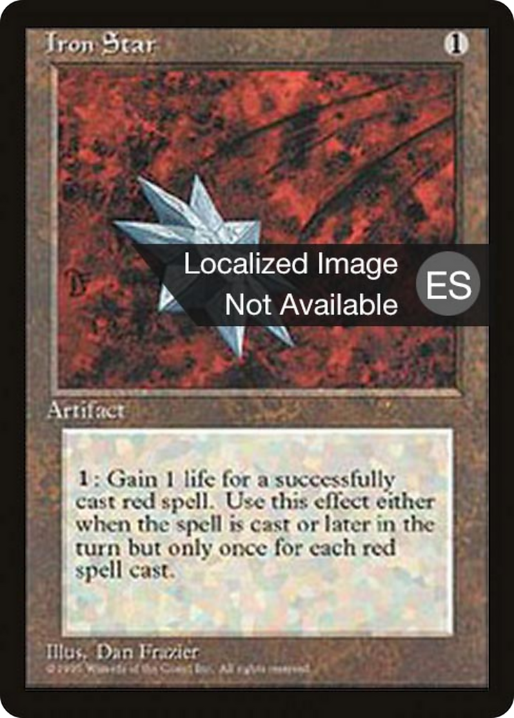 Iron Star [Fourth Edition Foreign Black Border] | Shuffle n Cut Hobbies & Games