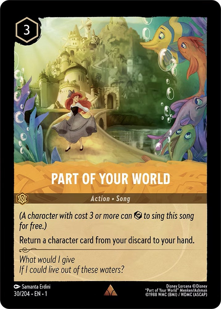 Part of Your World (30/204) [The First Chapter] | Shuffle n Cut Hobbies & Games