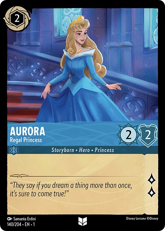 Aurora - Regal Princess (140/204) [The First Chapter] | Shuffle n Cut Hobbies & Games
