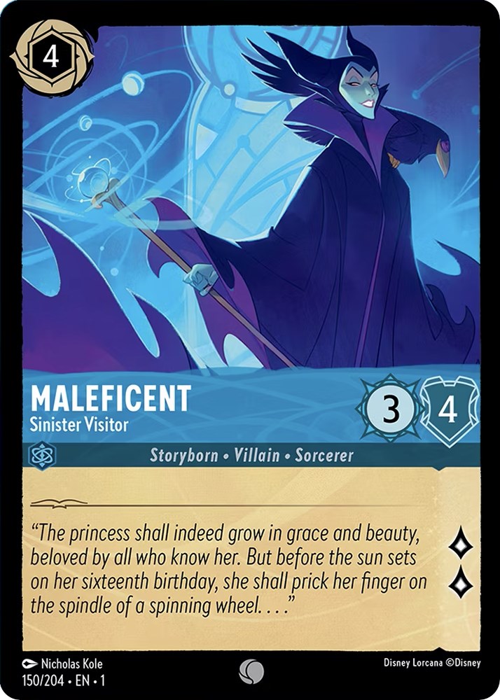 Maleficent - Sinister Visitor (150/204) [The First Chapter] | Shuffle n Cut Hobbies & Games