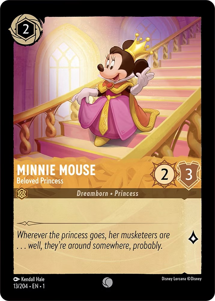 Minnie Mouse - Beloved Princess (13/204) [The First Chapter] | Shuffle n Cut Hobbies & Games