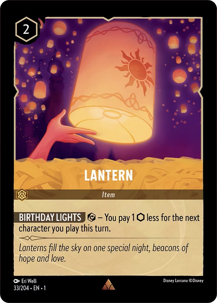 Lantern (33/204) [The First Chapter] | Shuffle n Cut Hobbies & Games