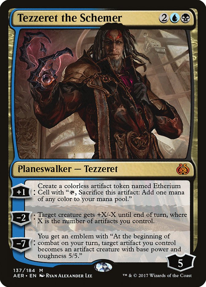 Tezzeret the Schemer [Aether Revolt] | Shuffle n Cut Hobbies & Games