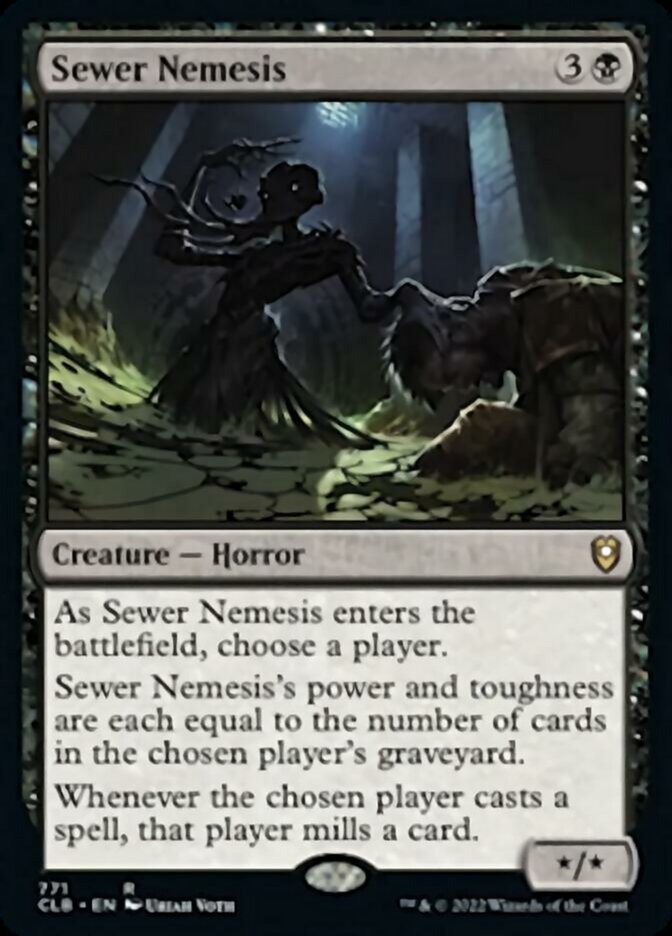 Sewer Nemesis [Commander Legends: Battle for Baldur's Gate] | Shuffle n Cut Hobbies & Games