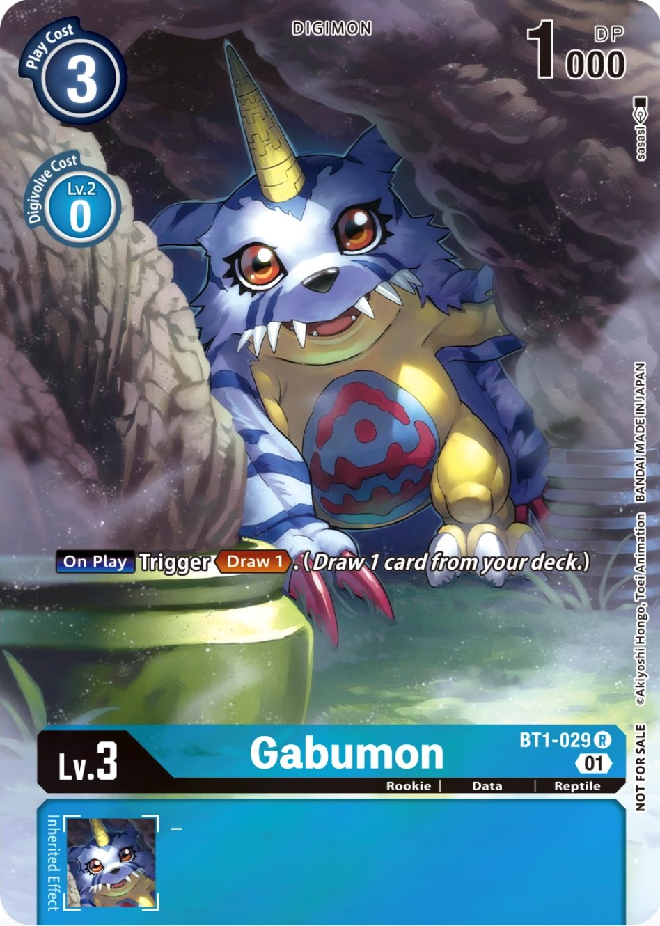 Gabumon [BT1-029] (Official Tournament Pack Vol.9) [Release Special Booster Promos] | Shuffle n Cut Hobbies & Games