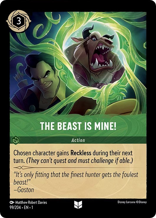 The Beast is Mine! (99/204) [The First Chapter] | Shuffle n Cut Hobbies & Games