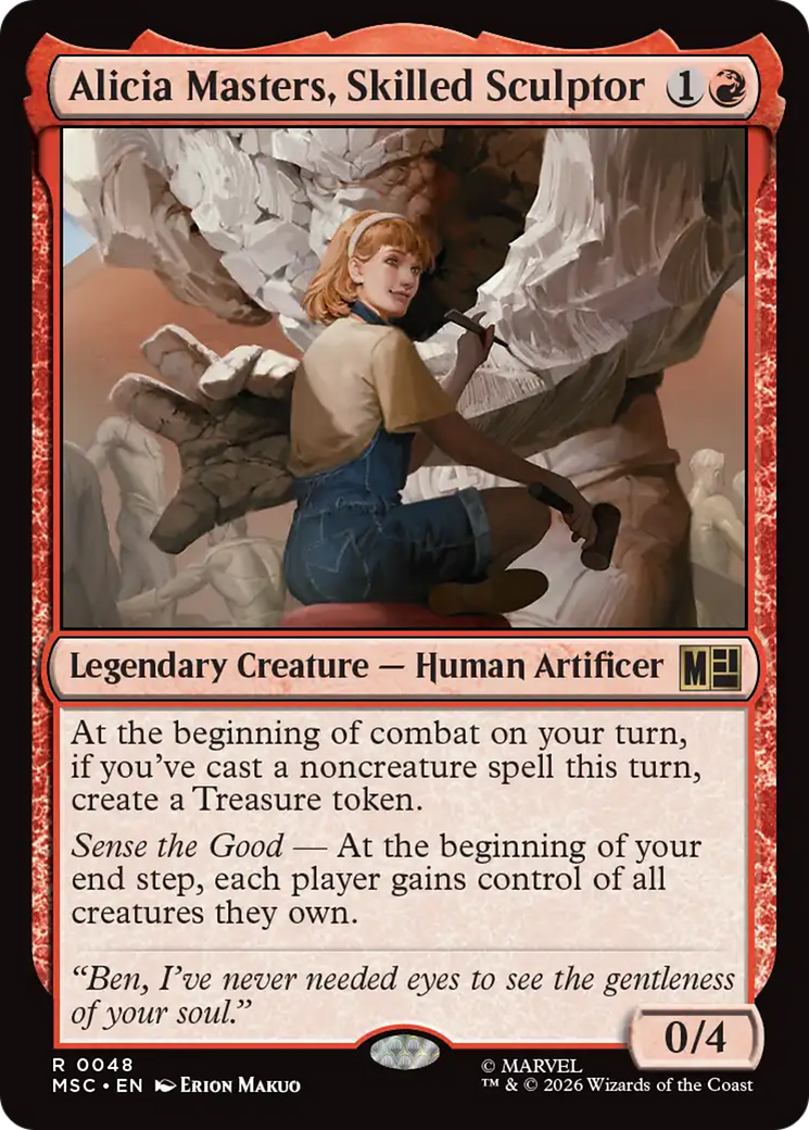 Alicia Masters, Skilled Sculptor [Marvel Super Heroes Commander] | Shuffle n Cut Hobbies & Games