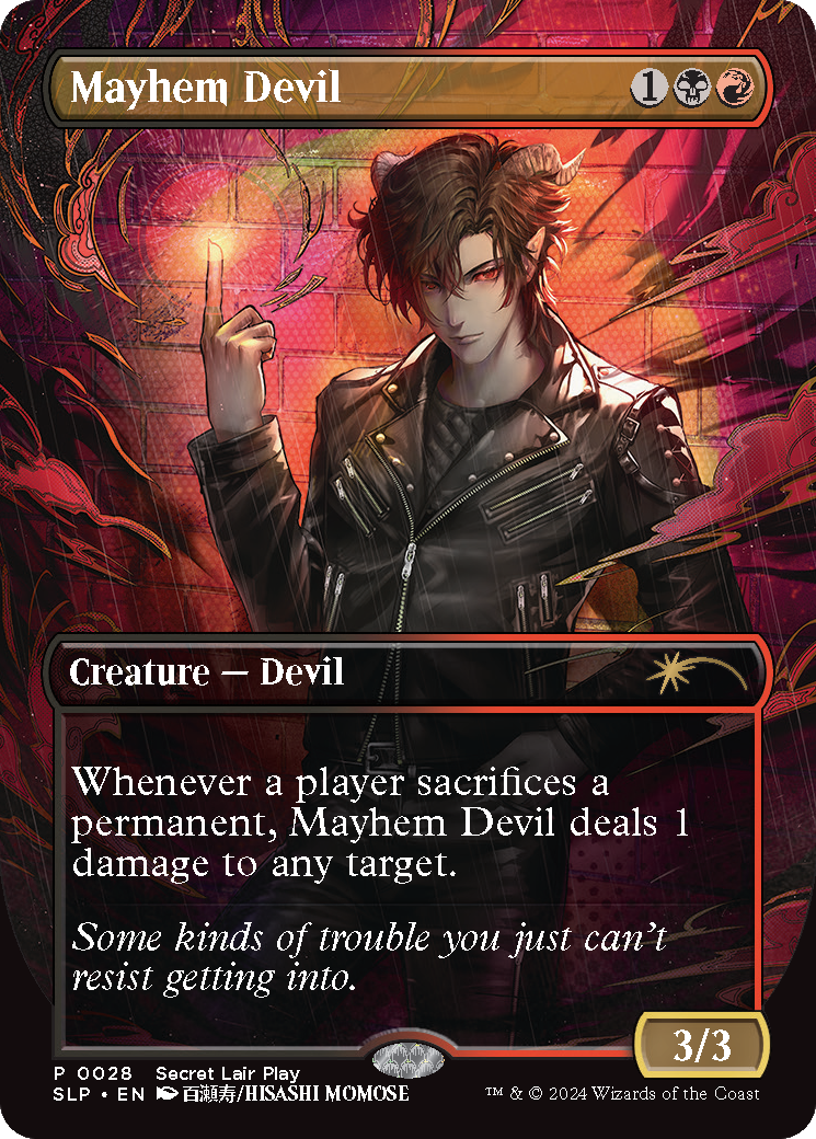 Mayhem Devil [Secret Lair Showdown] | Shuffle n Cut Hobbies & Games