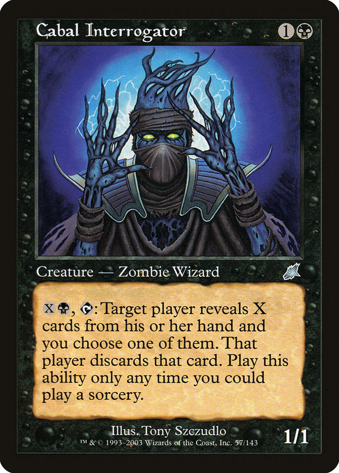 Cabal Interrogator [Scourge] | Shuffle n Cut Hobbies & Games