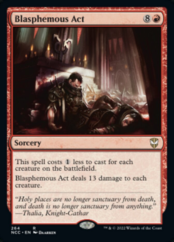 Blasphemous Act [Streets of New Capenna Commander] | Shuffle n Cut Hobbies & Games