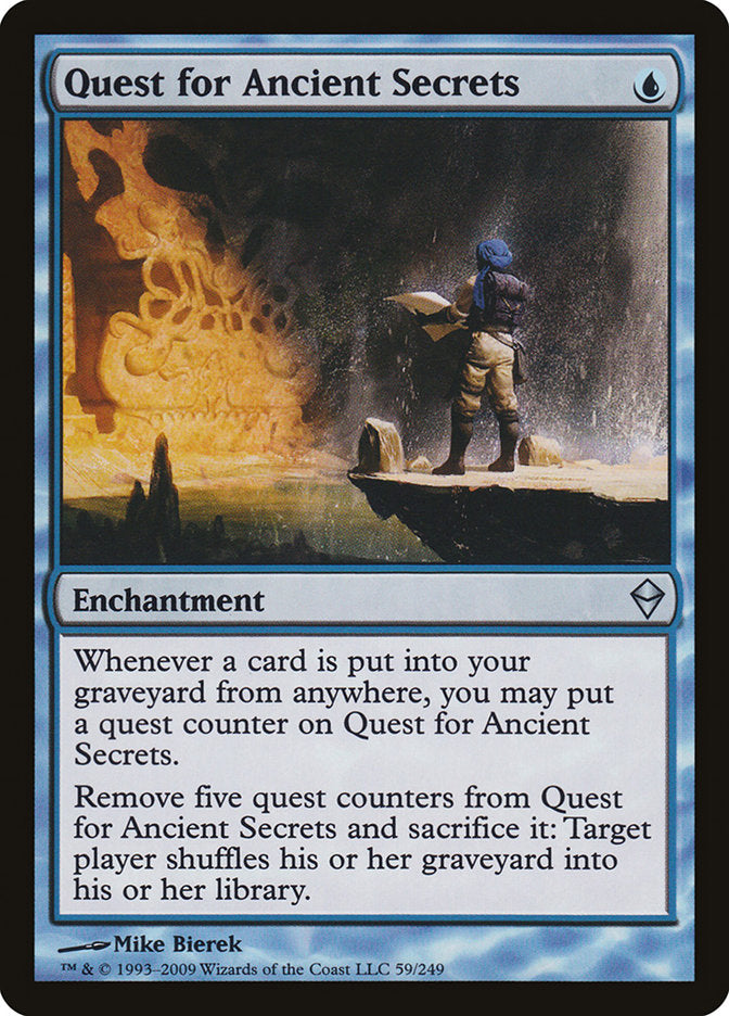 Quest for Ancient Secrets [Zendikar] | Shuffle n Cut Hobbies & Games