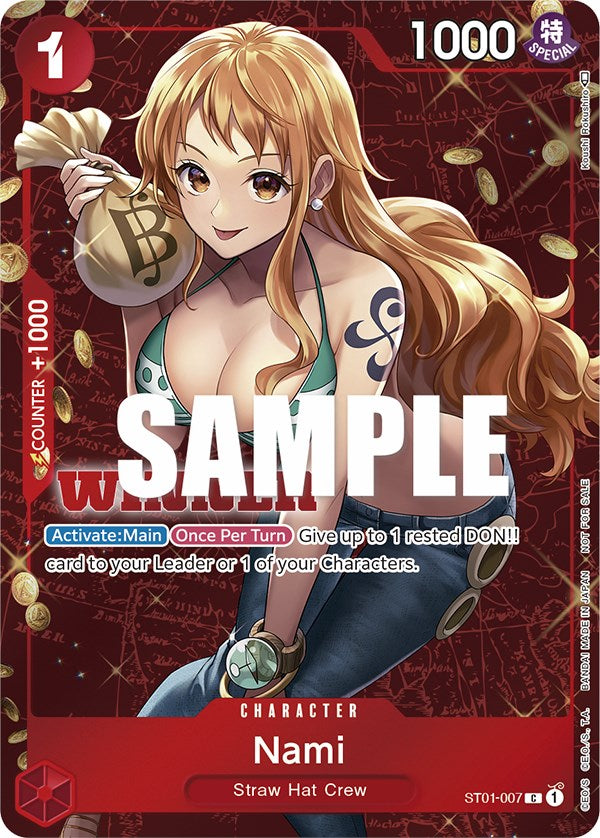 Nami (Tournament Pack Vol. 3) [Winner] [One Piece Promotion Cards] | Shuffle n Cut Hobbies & Games