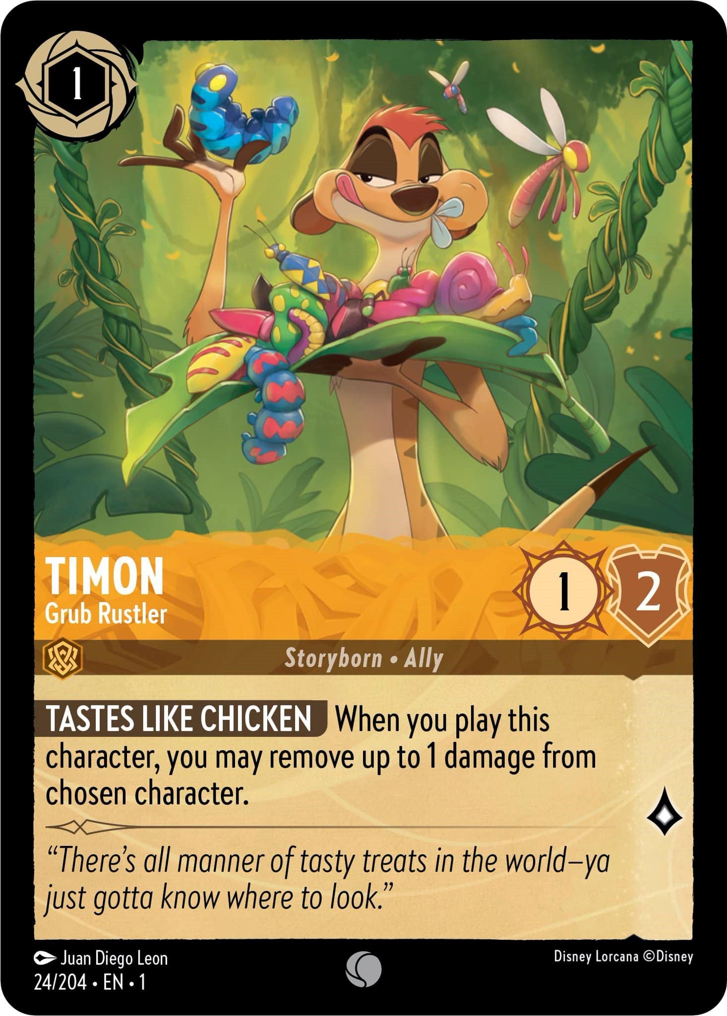 Timon - Grub Rustler (24/204) [The First Chapter] | Shuffle n Cut Hobbies & Games