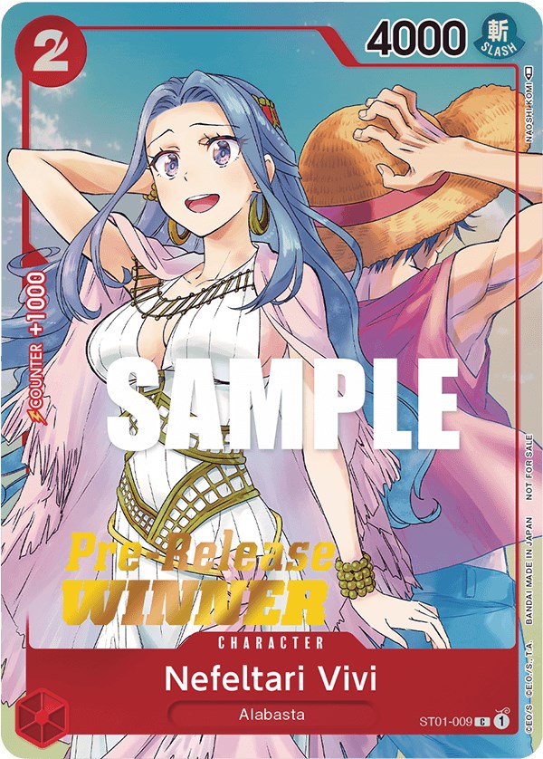 Nefeltari Vivi (OP-03 Pre-Release Tournament/Winner) [One Piece Promotion Cards] | Shuffle n Cut Hobbies & Games