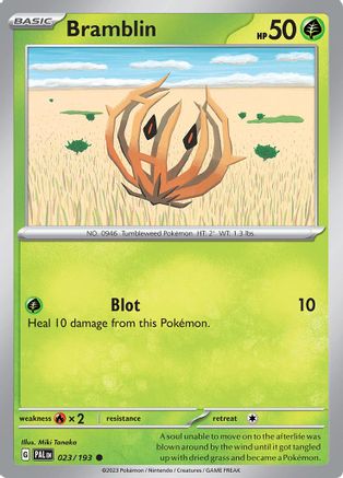 Bramblin (023/193) [Scarlet & Violet: Paldea Evolved] | Shuffle n Cut Hobbies & Games