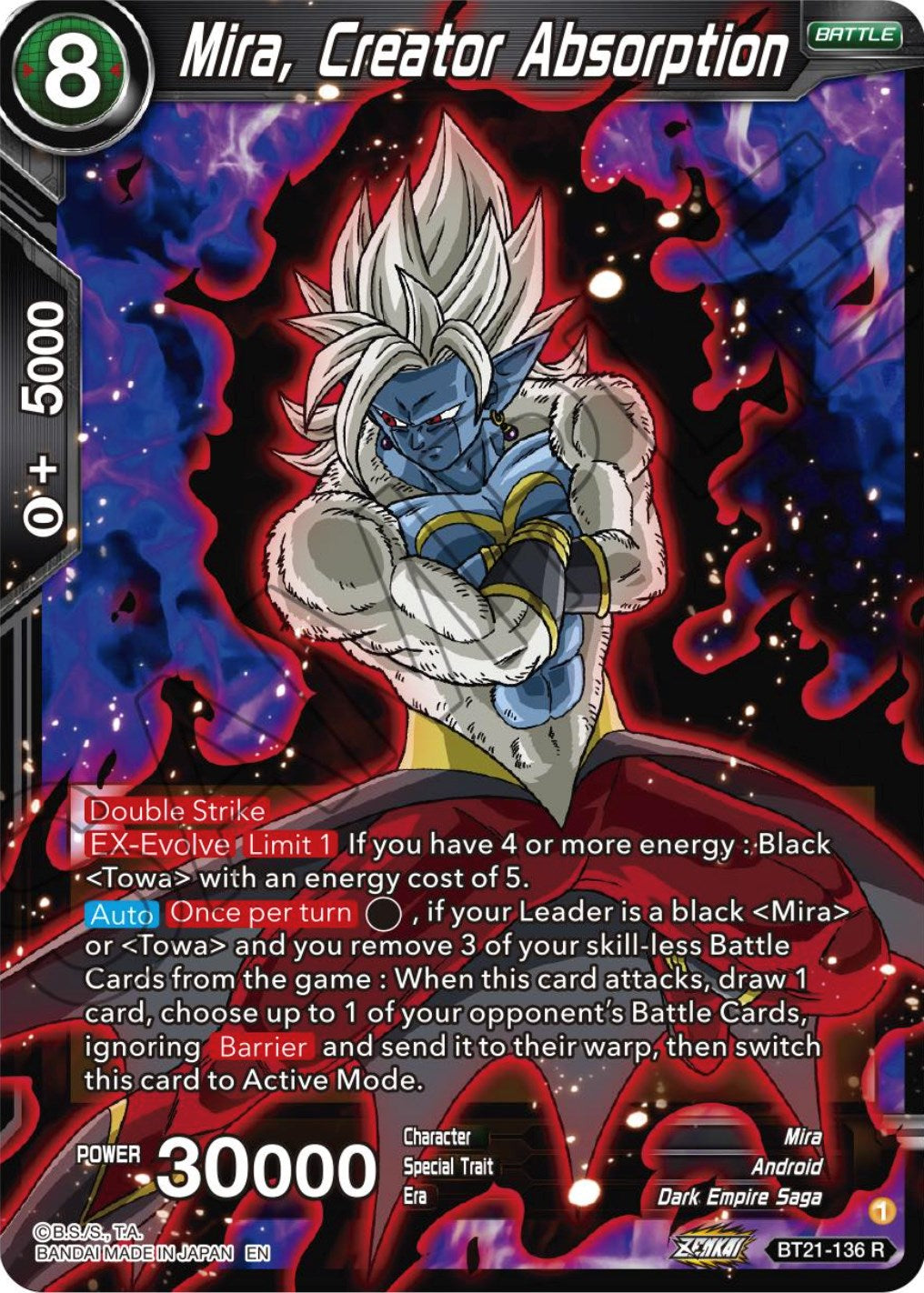 Mira, Creator Absorption (BT21-136) [Wild Resurgence] | Shuffle n Cut Hobbies & Games