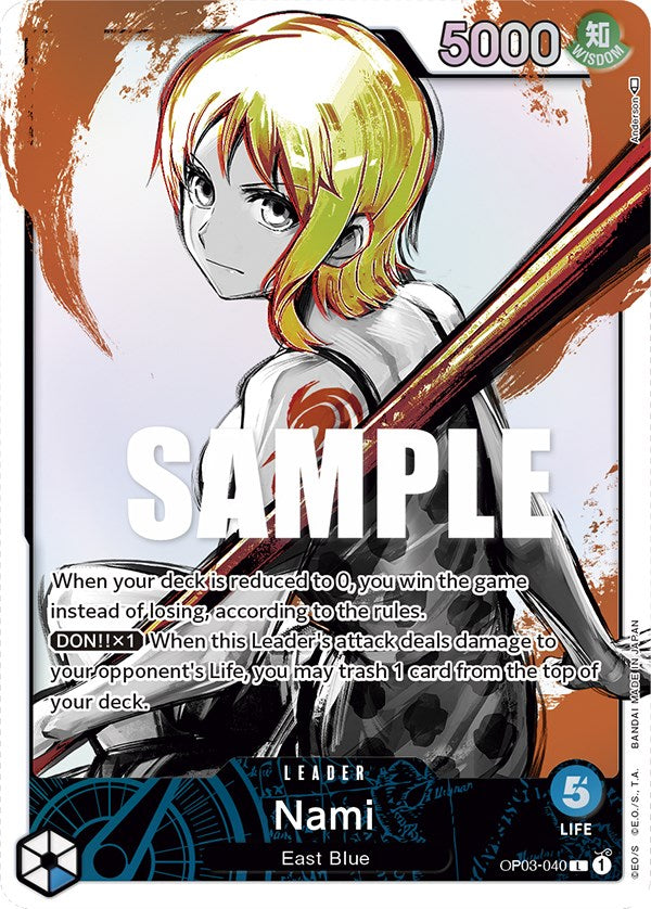 Nami (Alternate Art) [Pillars of Strength] | Shuffle n Cut Hobbies & Games