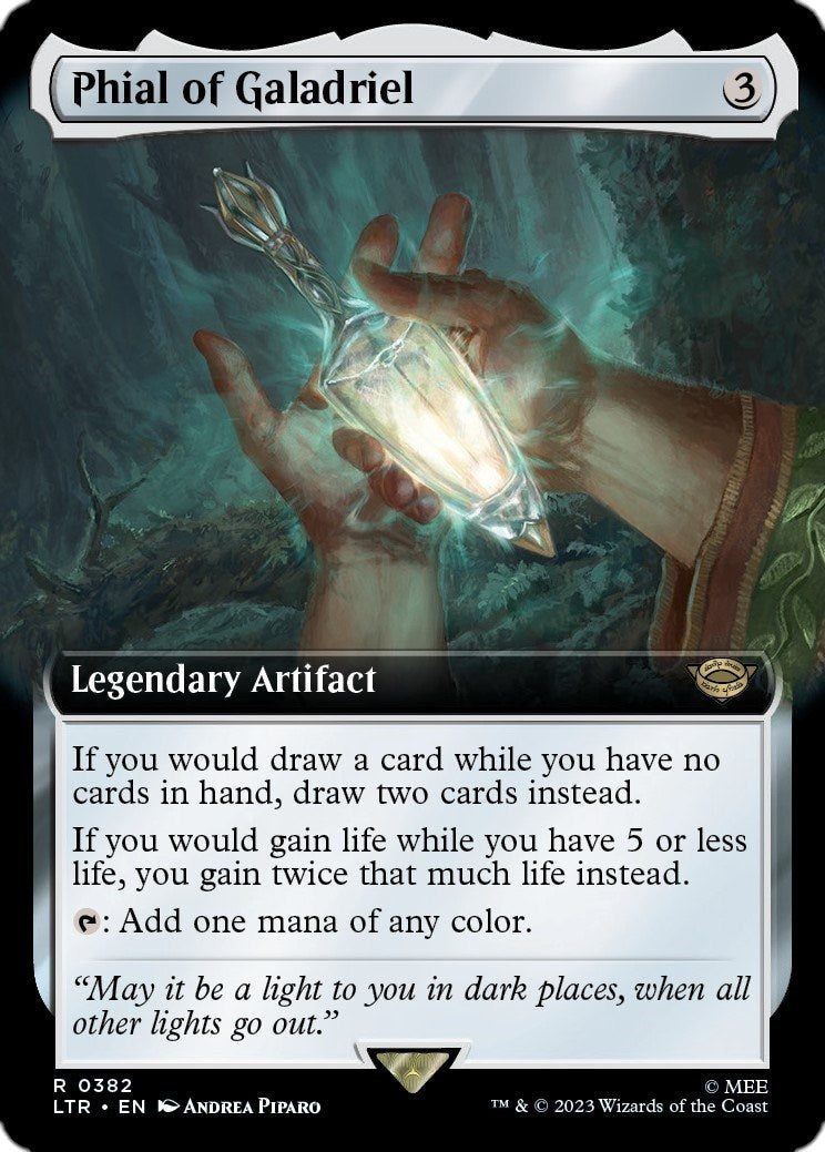 Phial of Galadriel (Extended Art) [The Lord of the Rings: Tales of Middle-Earth] | Shuffle n Cut Hobbies & Games