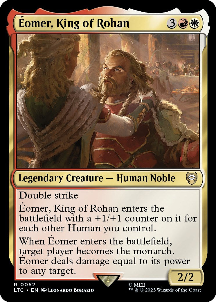 Eomer, King of Rohan [The Lord of the Rings: Tales of Middle-Earth Commander] | Shuffle n Cut Hobbies & Games