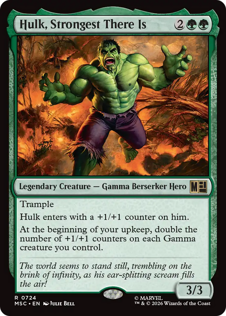 Hulk, Strongest There Is [Marvel Super Heroes Commander] | Shuffle n Cut Hobbies & Games
