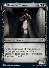Innocent Traveler // Malicious Invader (Showcase Fang Frame) [Innistrad: Crimson Vow] | Shuffle n Cut Hobbies & Games