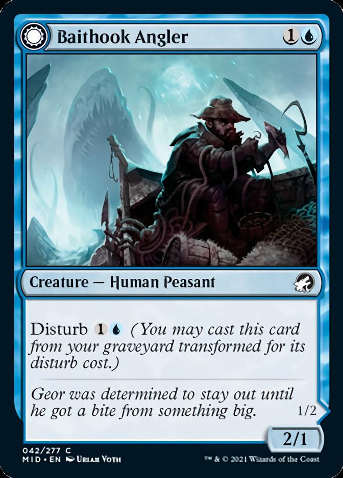 Baithook Angler // Hook-Haunt Drifter [Innistrad: Midnight Hunt] | Shuffle n Cut Hobbies & Games