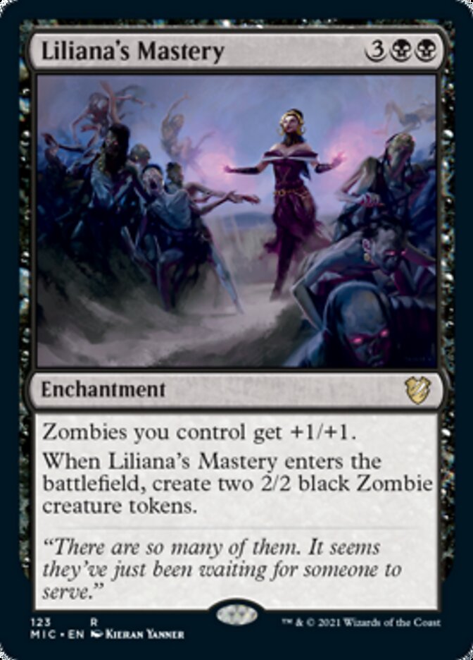 Liliana's Mastery [Innistrad: Midnight Hunt Commander] | Shuffle n Cut Hobbies & Games