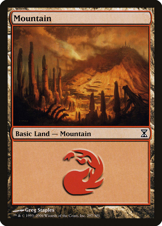 Mountain (297) [Time Spiral] | Shuffle n Cut Hobbies & Games